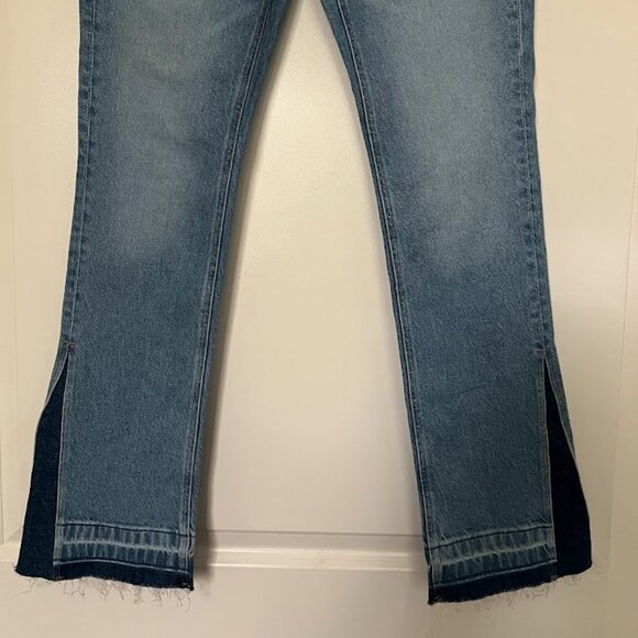 NWT American Eagle 90s Low Rise Skinny Kick Stretch Boot Cut Jeans 4, 27W NEW - Picture 5 of 14